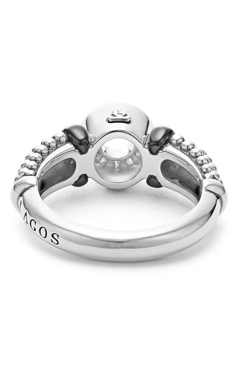 LAGOS Black Caviar Diamond Ring, Alternate, color, 