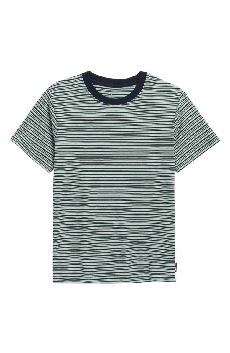 Rip Curl Kids' Schuyler Stripe T-Shirt, Main, color, Dark Navy