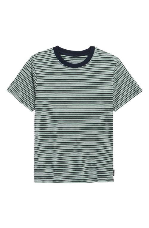 Rip Curl Kids' Schuyler Stripe T-shirt In Blue