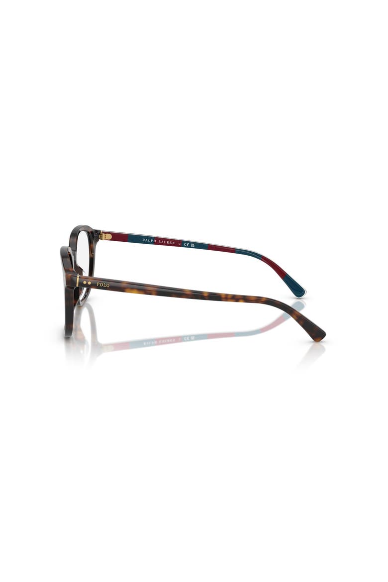 52mm Round optical glasses, Alternate, color, Tortoise