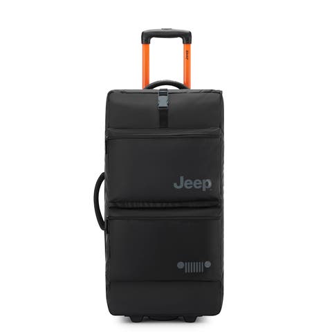 JS006B 27 Inch Two Wheel Rolling Travel Duffle Bag
