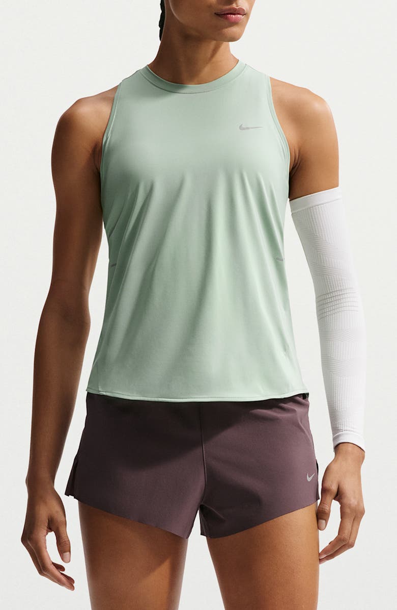 Nike Swift Dri-FIT Running Tank Top, Main, color, Steam