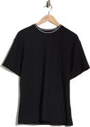 DENIM AND FLOWER Tipped Stretch Cotton T-Shirt