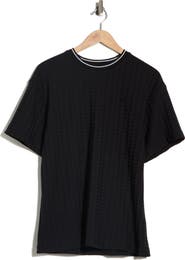 DENIM AND FLOWER Tipped Stretch Cotton T-Shirt