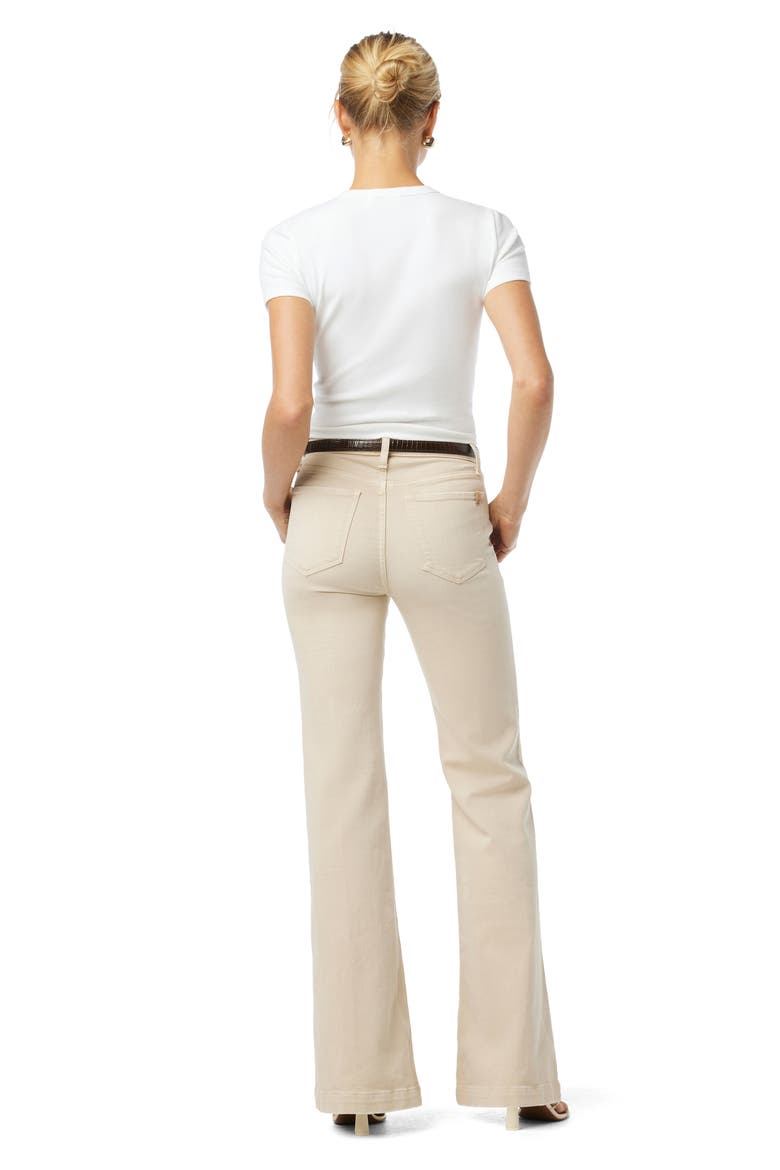 The Molly High Waist Flare Trouser Jeans, Alternate, color, SAFARI