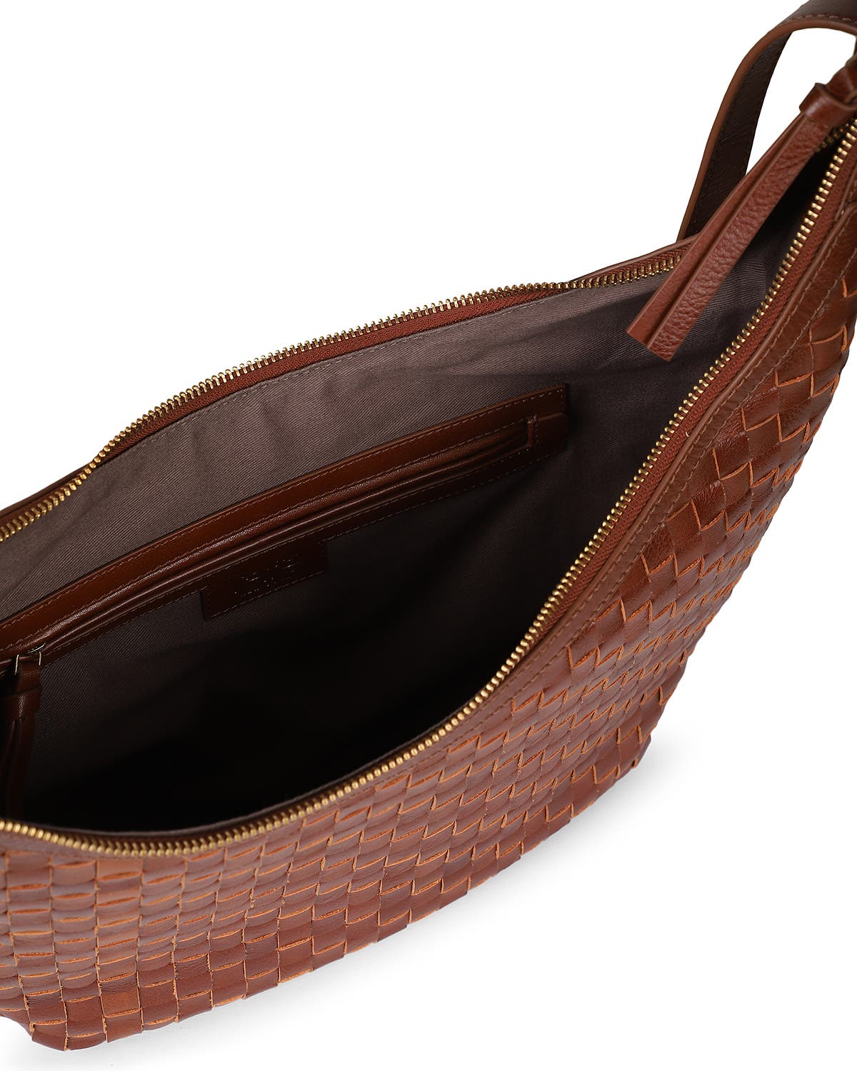 Large Alva Large Hobo, Alternate, color, COGNAC