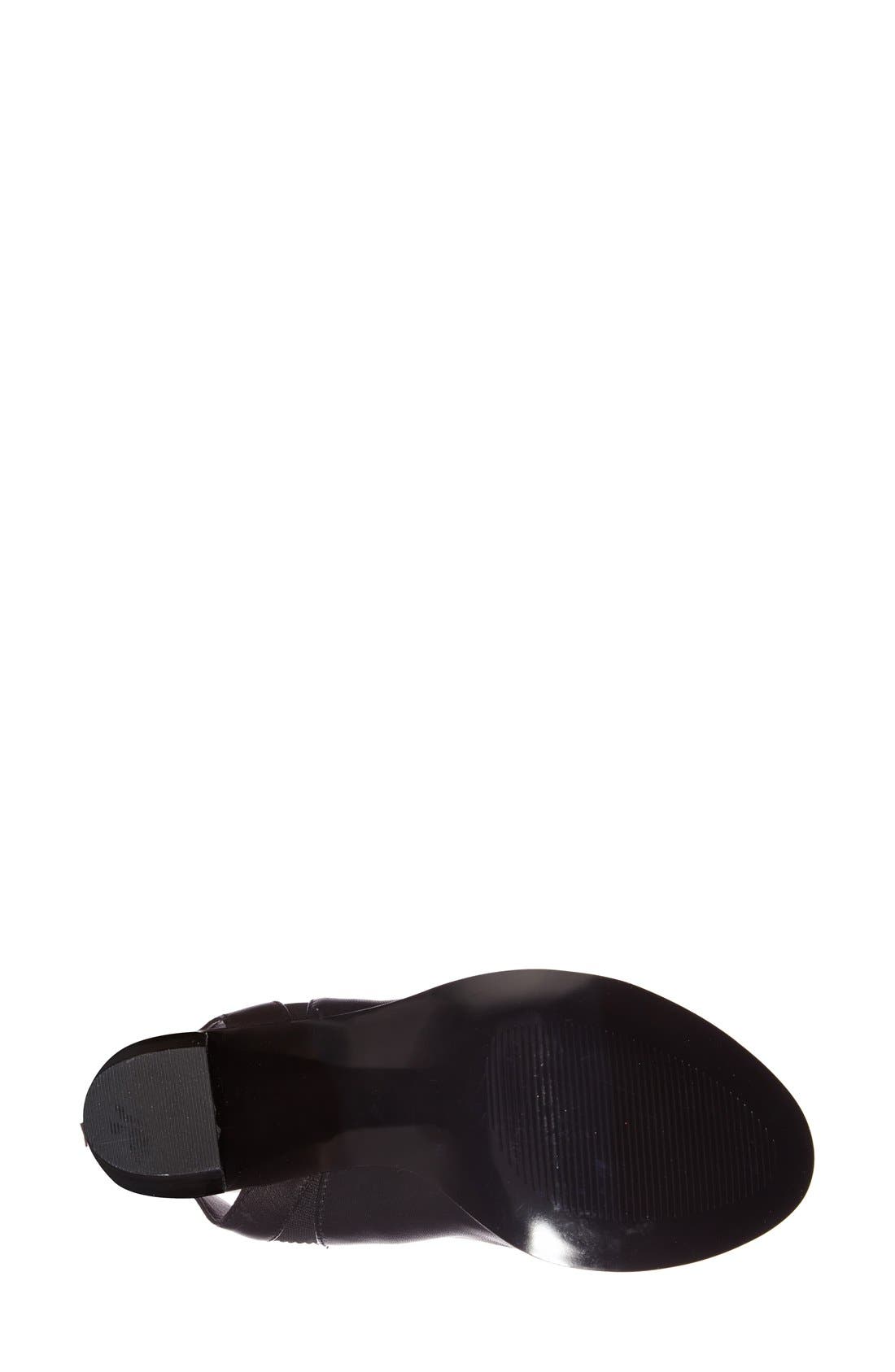 Steve Madden 'Nobel' Open Toe Bootie, Alternate, color, 