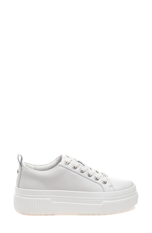 Jslides West Platform Sneaker In White