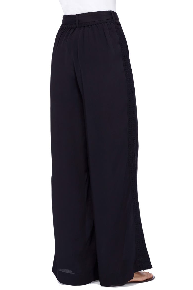 Erle Palazzo Pants, Alternate, color, BLACK BEAUTY