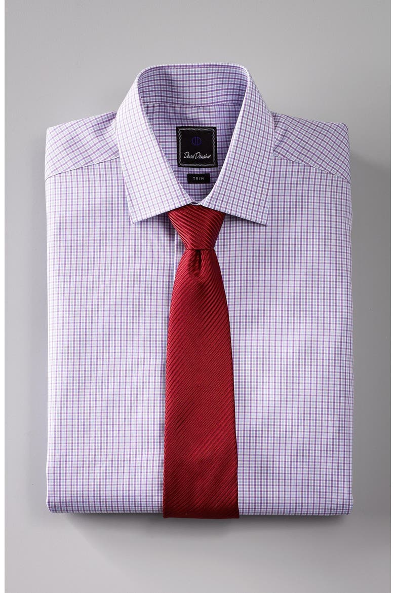 Woven Silk Tie, Alternate, color, BLACK