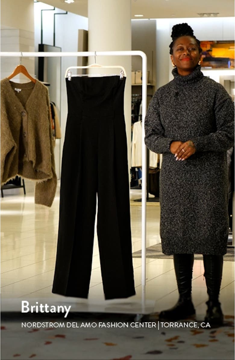 Tailored Bandeau Jumpsuit, sales video thumbnail