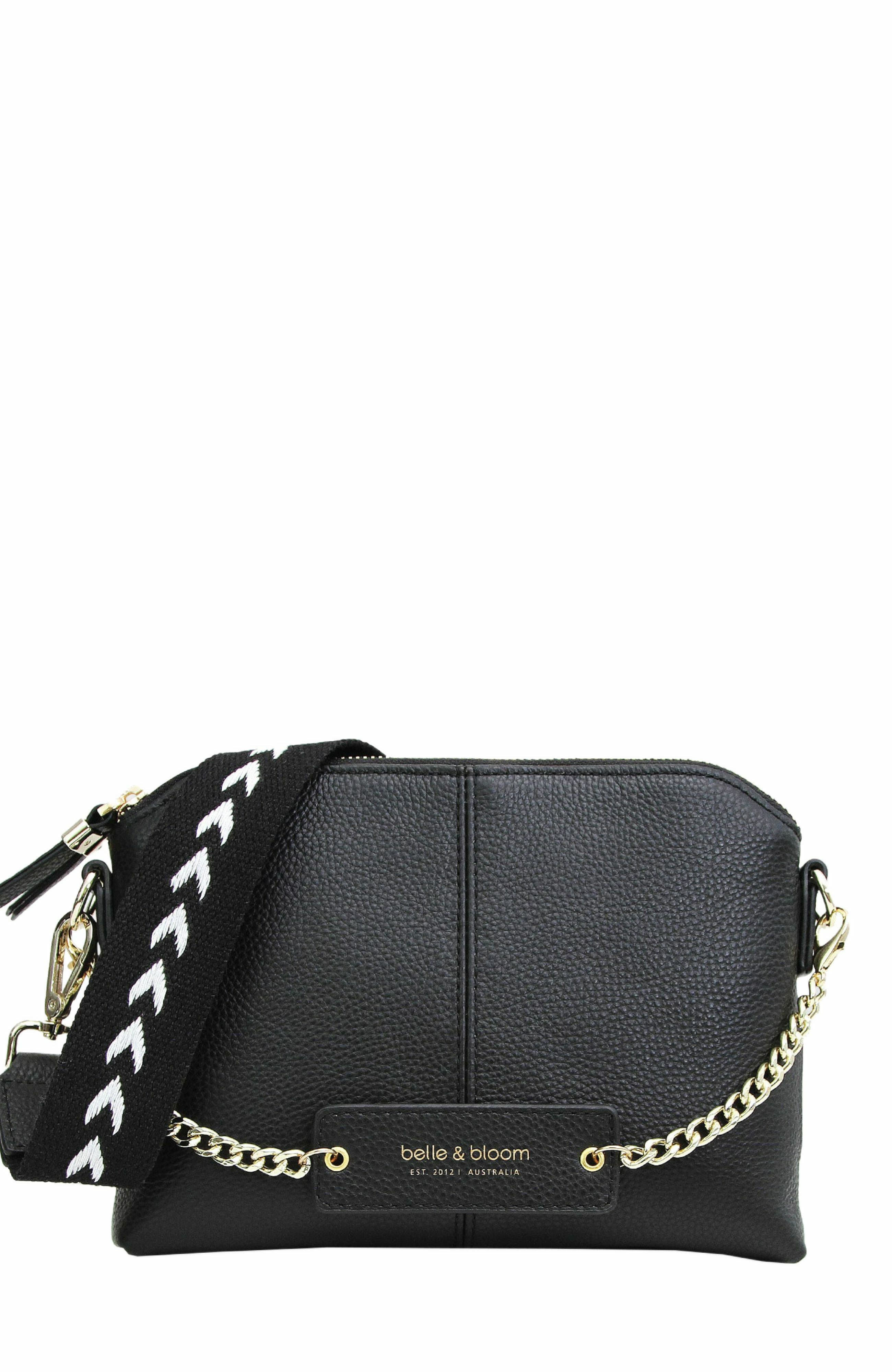Belle & Bloom Honey Honey Cross-Body Bag, Main, color, Black