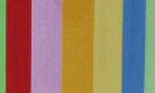 Addison Ross London Stripe Lacquer Wood Mill In Pink/green Multi