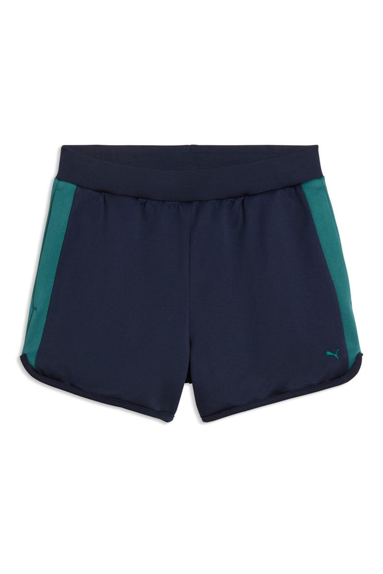 T7 Track Shorts, Alternate, color, PUMA NAVY