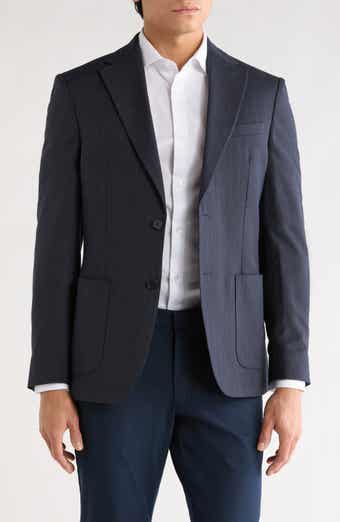Calvin Klein Two Button Chevron Suit Jacket