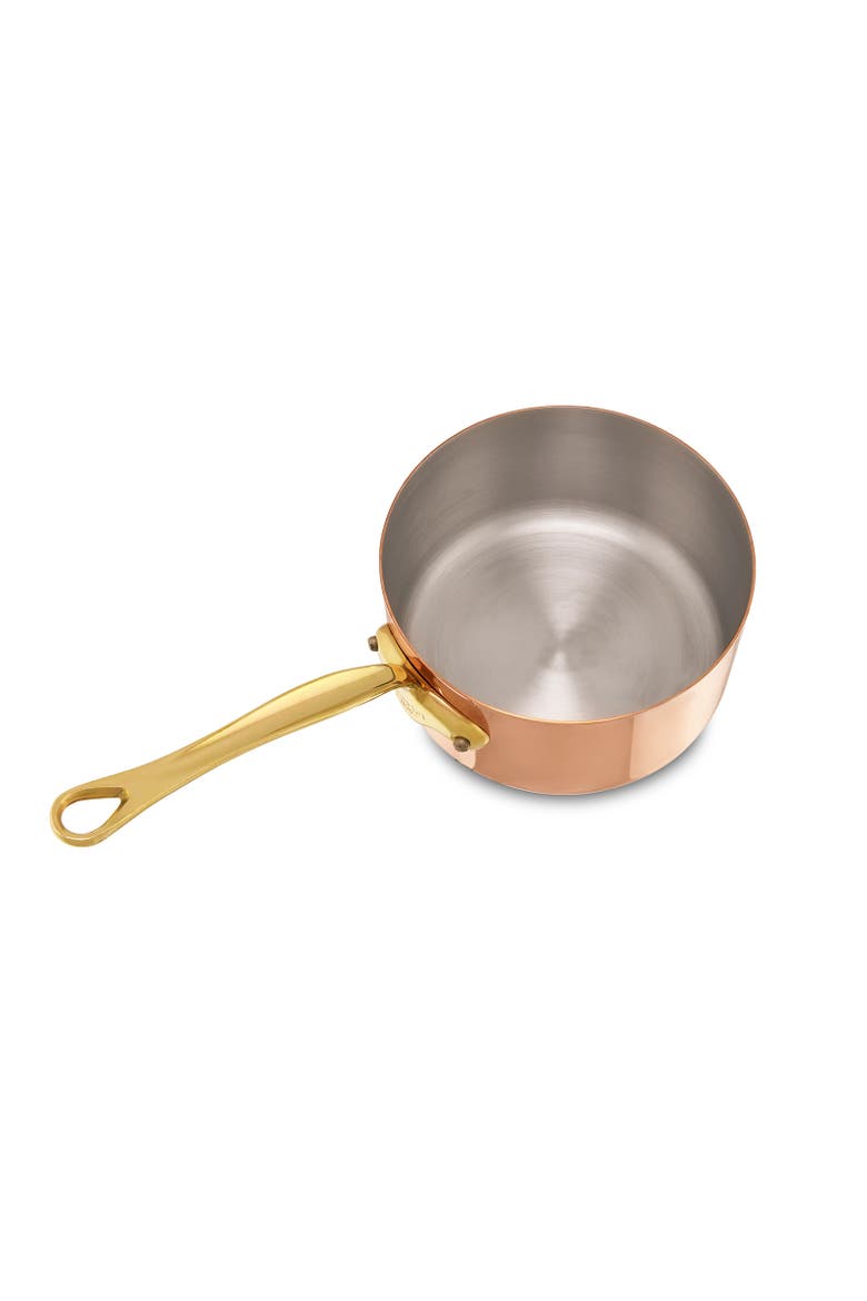 M'Heritage 150 B Copper & Stainless Steel Saucepan With Lid, 2.6-Quart, Alternate, color, Copper