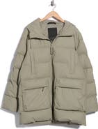 Rains Alta Water Repellent Insulated Cargo Puffer Jacket