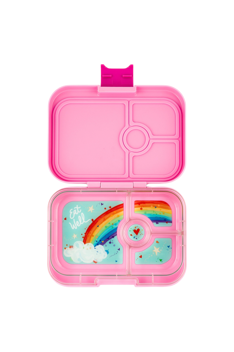 Panino Leakproof Bento Lunch Box Sandwich-Friendly, Main, color, Power Pink Rainbow