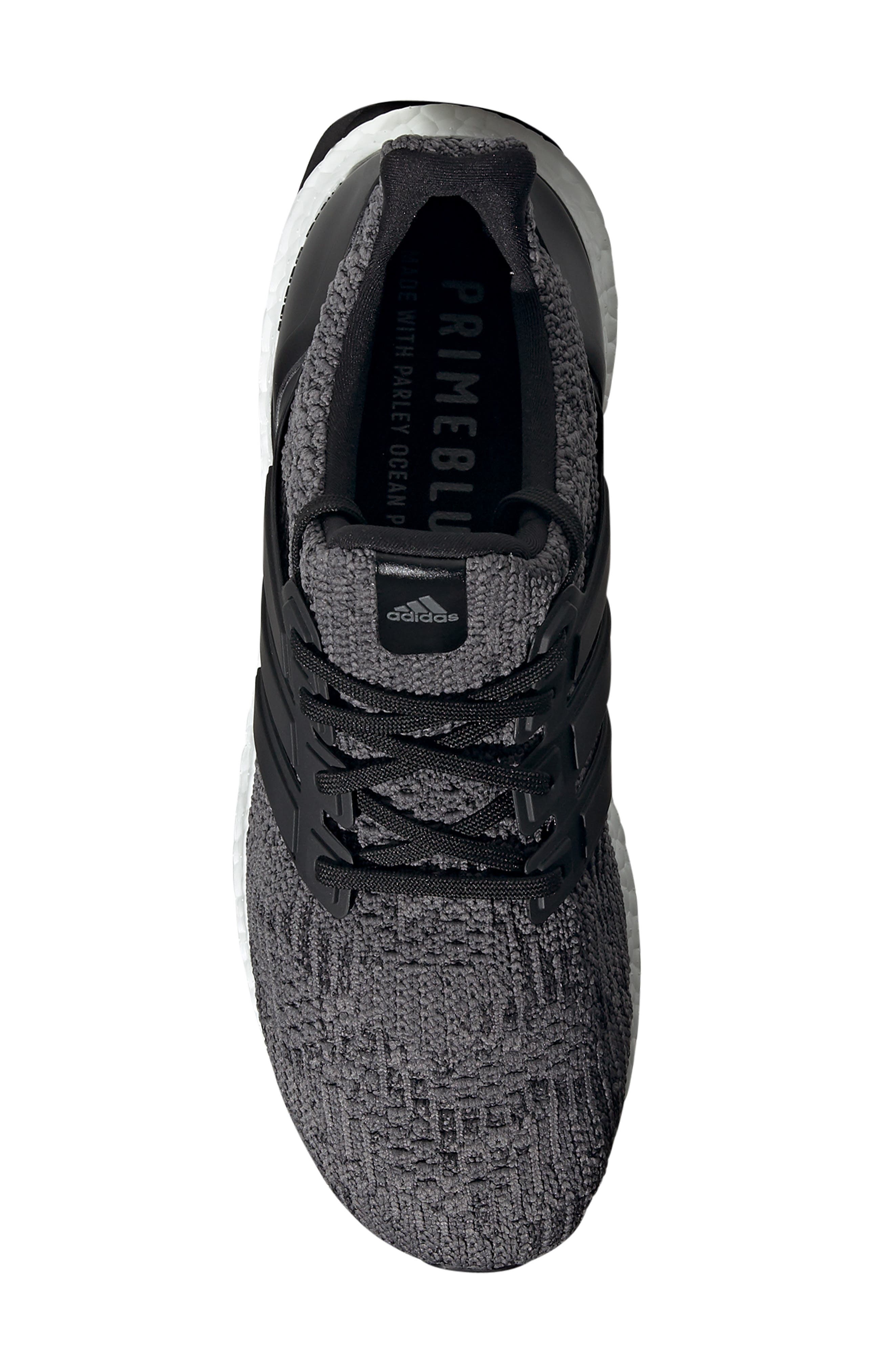 UltraBoost DNA Running Shoe, Alternate, color, GREY FOUR/ CORE BLACK