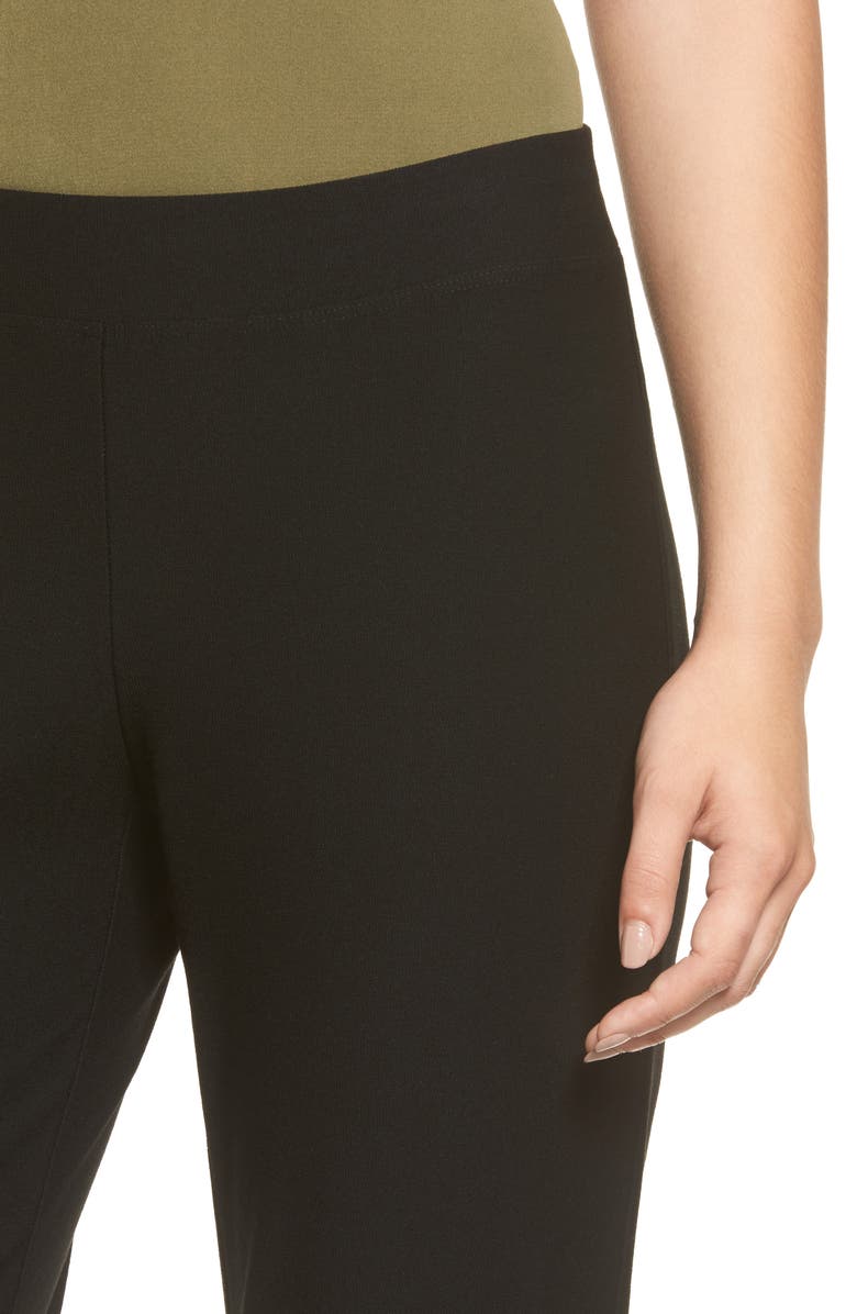 Eileen Fisher Stretch Crepe Slim Ankle Pants, Alternate, color,
