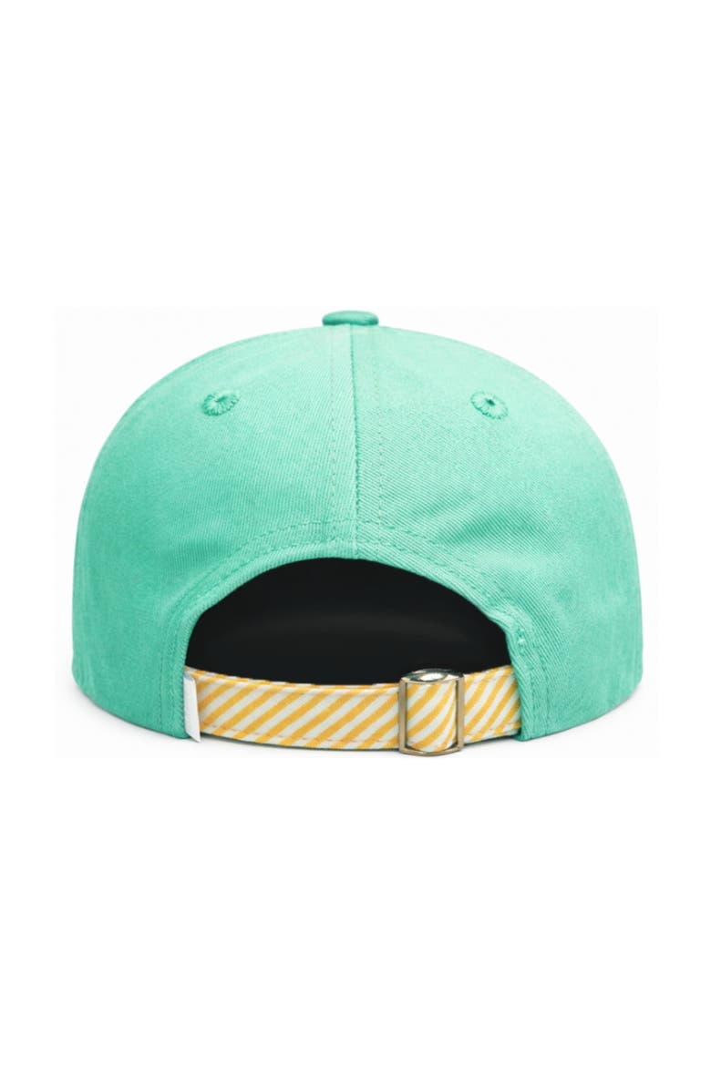 Triceratops Baseball Hat, Alternate, color, Green