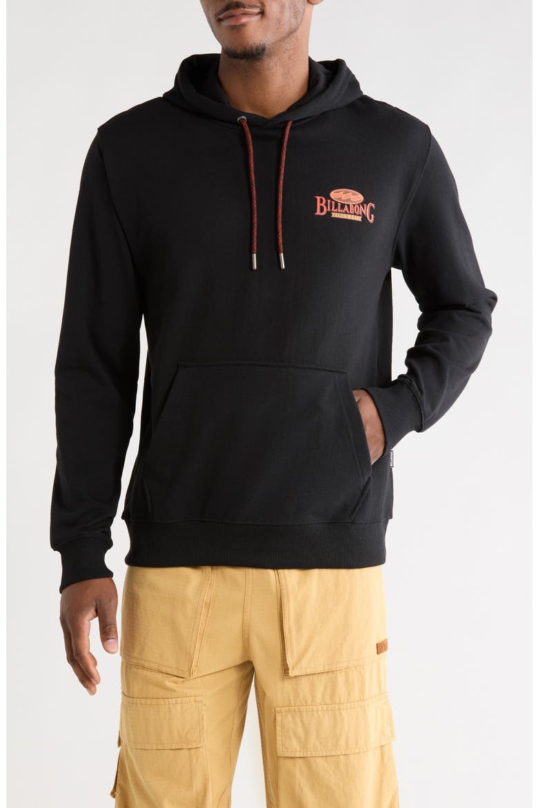 Deck Graphic Hoodie, Main, color, BLACK BEAUTY