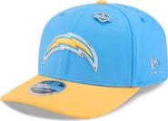 New Era Men's New Era Powder Blue/Gold Los Angeles Chargers 2026 NFL Draft 9SEVENTY Adjustable Hat