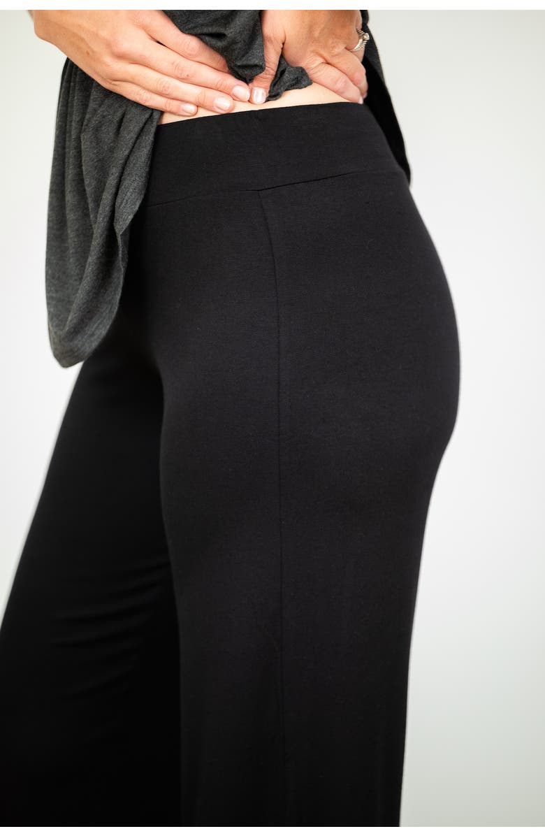 JJwinks Power Pants Wide Leg Lounge & Live Palazzo, Alternate, color, Black