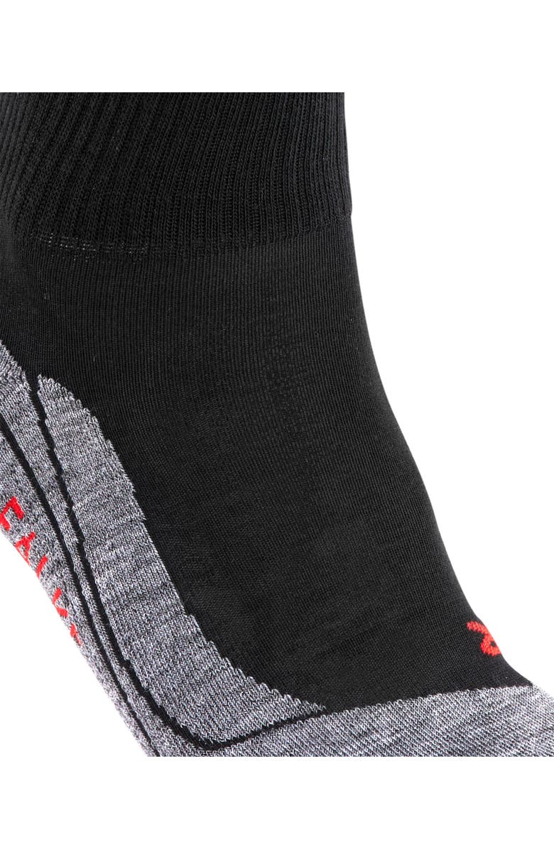 Falke TK5 Wander Short Hiking Socks, Alternate, color, Black-Mix