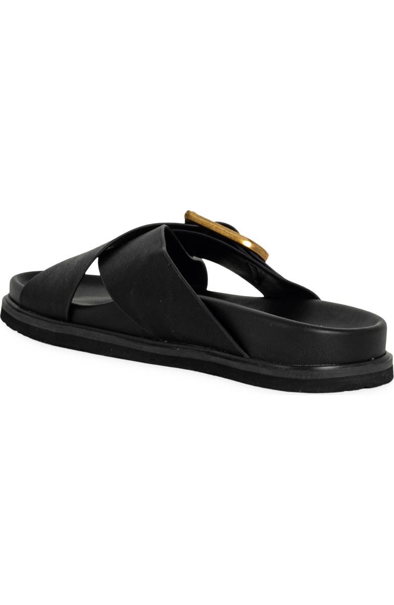 SHUSHOP Barb Slide Sandal, Alternate, color, Black