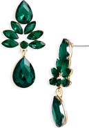 Cara Chunky Leaf Drop Earrings