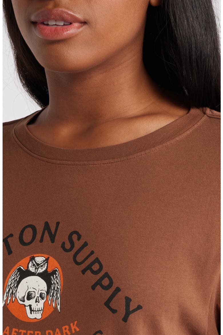 Potion Cotton Graphic T-Shirt, Alternate, color, PINECONE BROWN