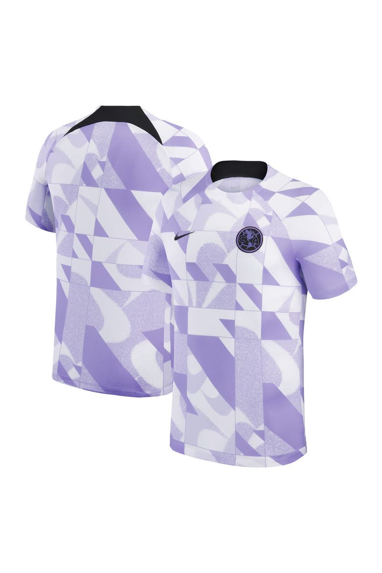 Men's Nike White Club America 2023/24 Third Academy Pro Pre-Match Top, Main, color, White