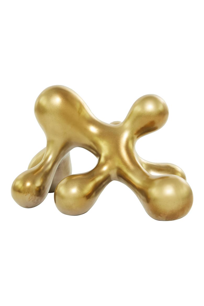Contemporary Porcelain Statue, Main, color, GOLD