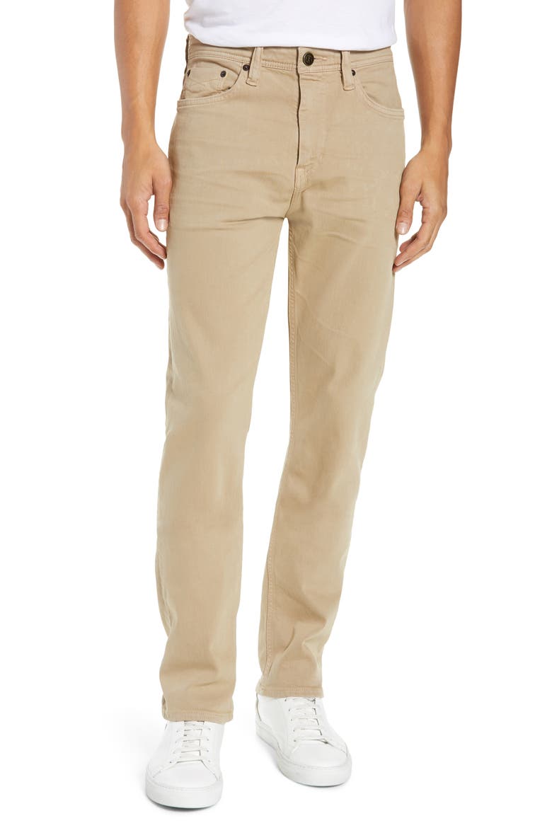 Sharp Slim Fit Jeans, Main, color, KHAKI
