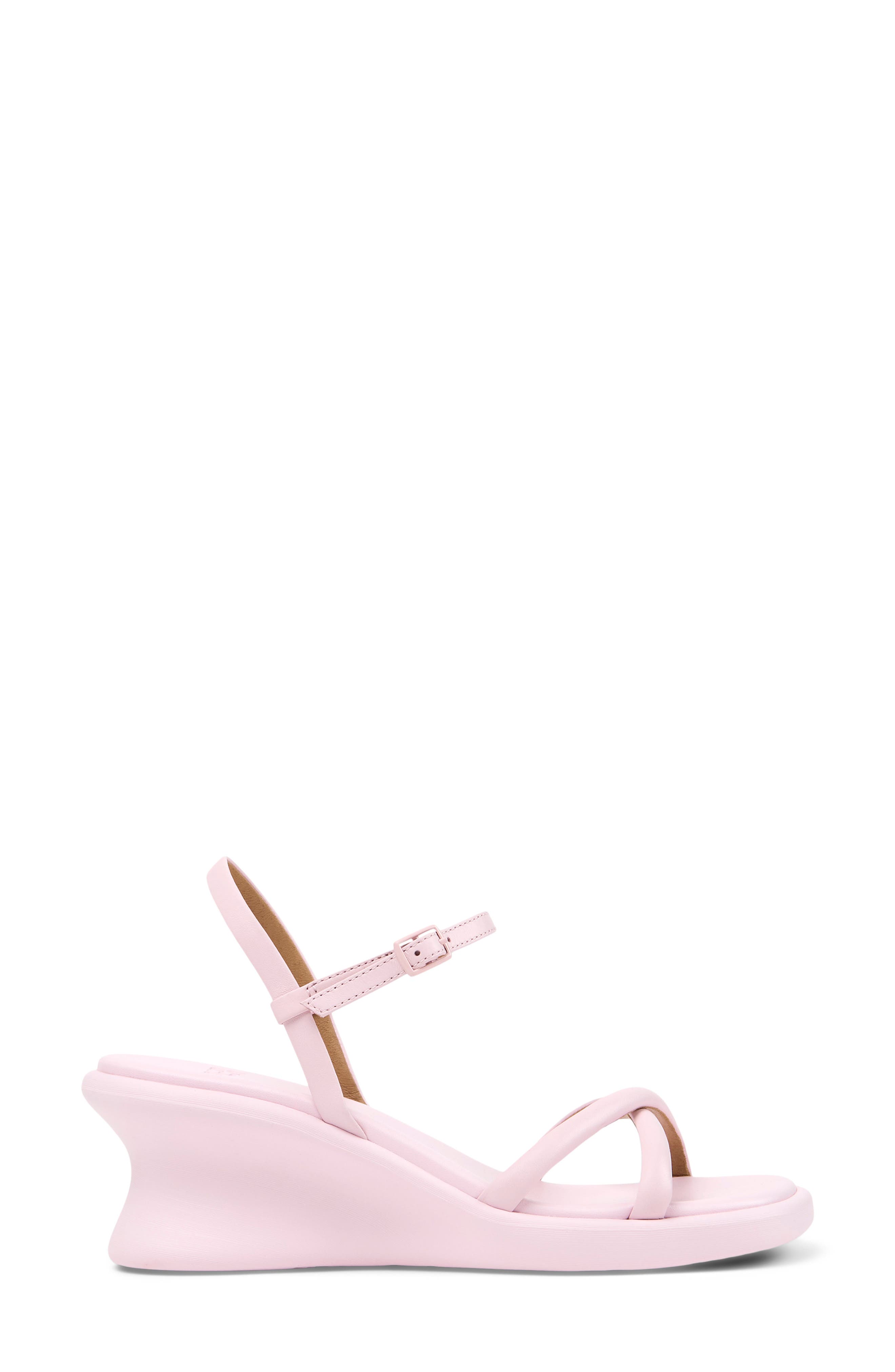 Camper Louise Wedge Sandal, Alternate, color, Light Pastel Pink