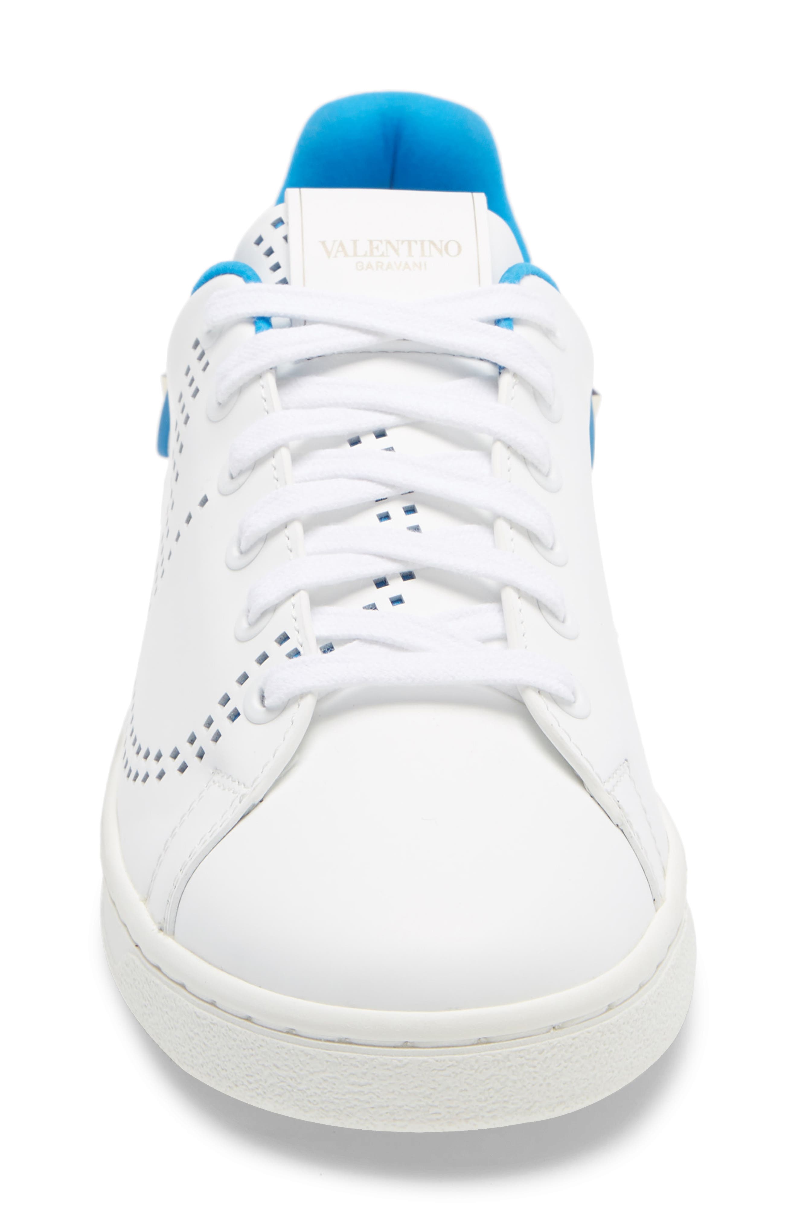 Valentino VLOGO Sneaker, Alternate, color, BLUE