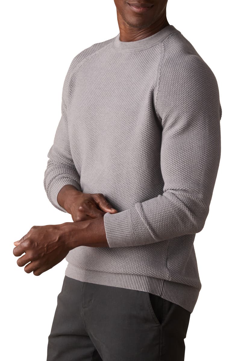 The Normal Brand Coolmax Cotton Blend Sweater, Alternate, color, Greystone