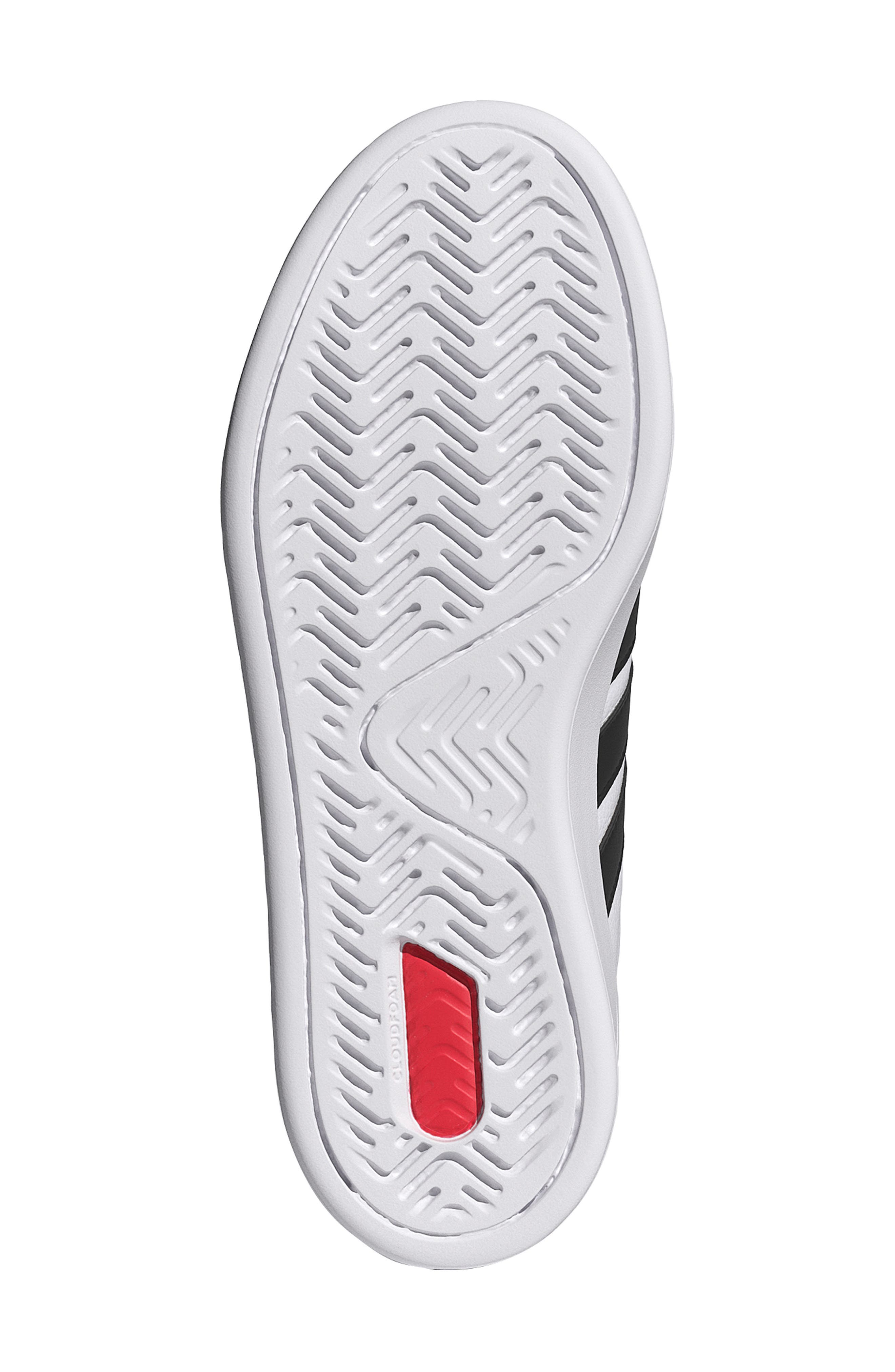 adidas Grand Court 3.0 Sneaker, Alternate, color, White/ Core Black/ White