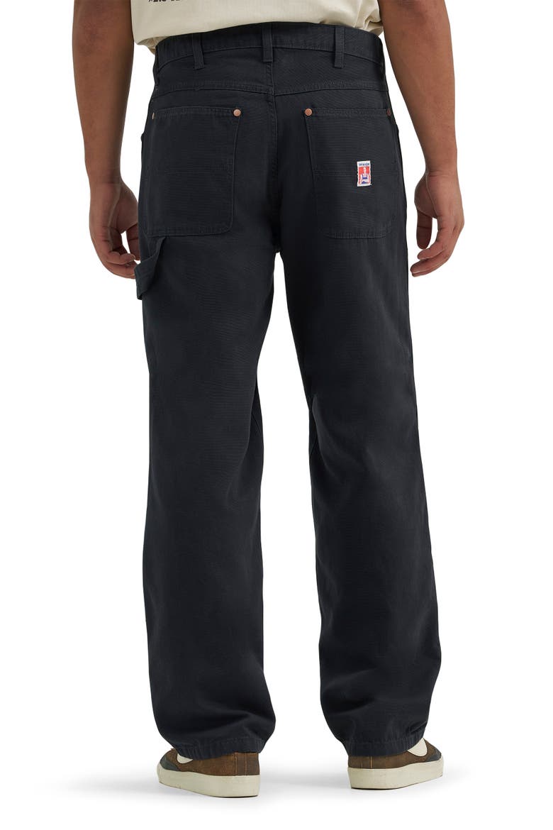 Western Straight Leg Jeans, Alternate, color, JET BLACK