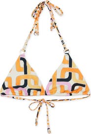 Reiss Wynee Triangle Bikini Top