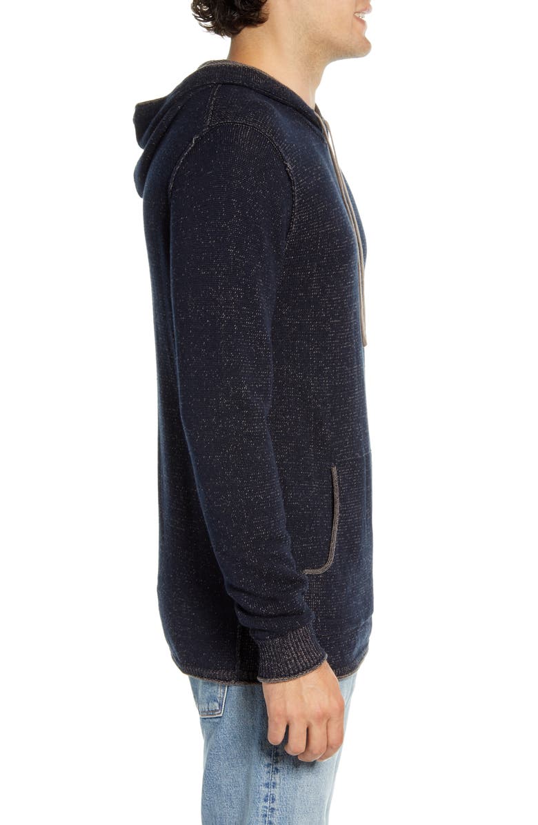 The Normal Brand Jimmy Hoodie Sweater, Alternate, color, Navy