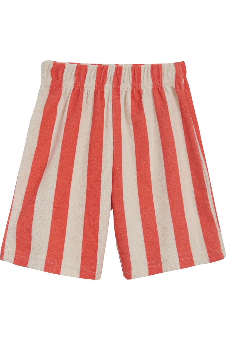 Elmo T-Shirt and Shorts Set with Bucket Hat, Alternate, color, Elmo Red Stripe