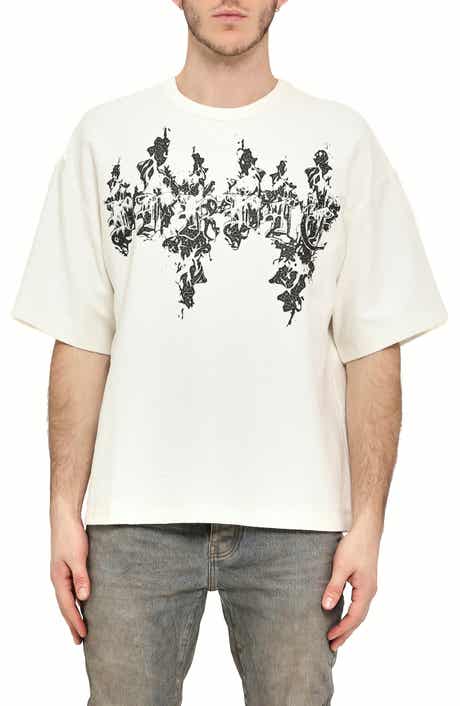 Textured Jersey Graphic T-Shirt