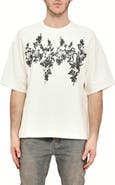 PURPLE BRAND Textured Jersey Graphic T-Shirt