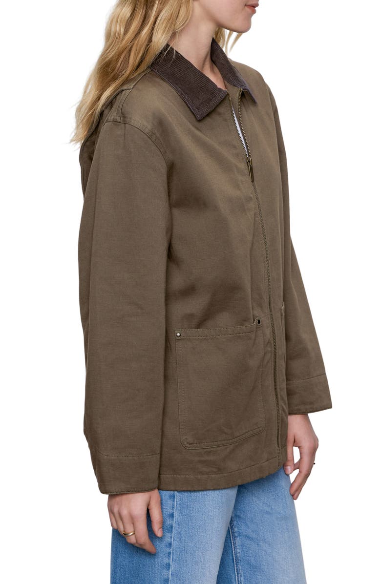 Sanctuary Barn Jacket, Alternate, color, Burnt Olive