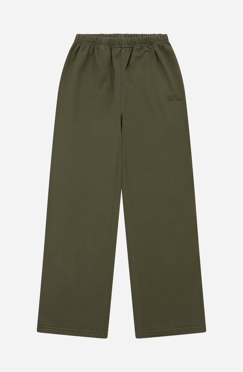 CALIFORNIA INCLINE Lounge Pant, Main, color, Moss Green