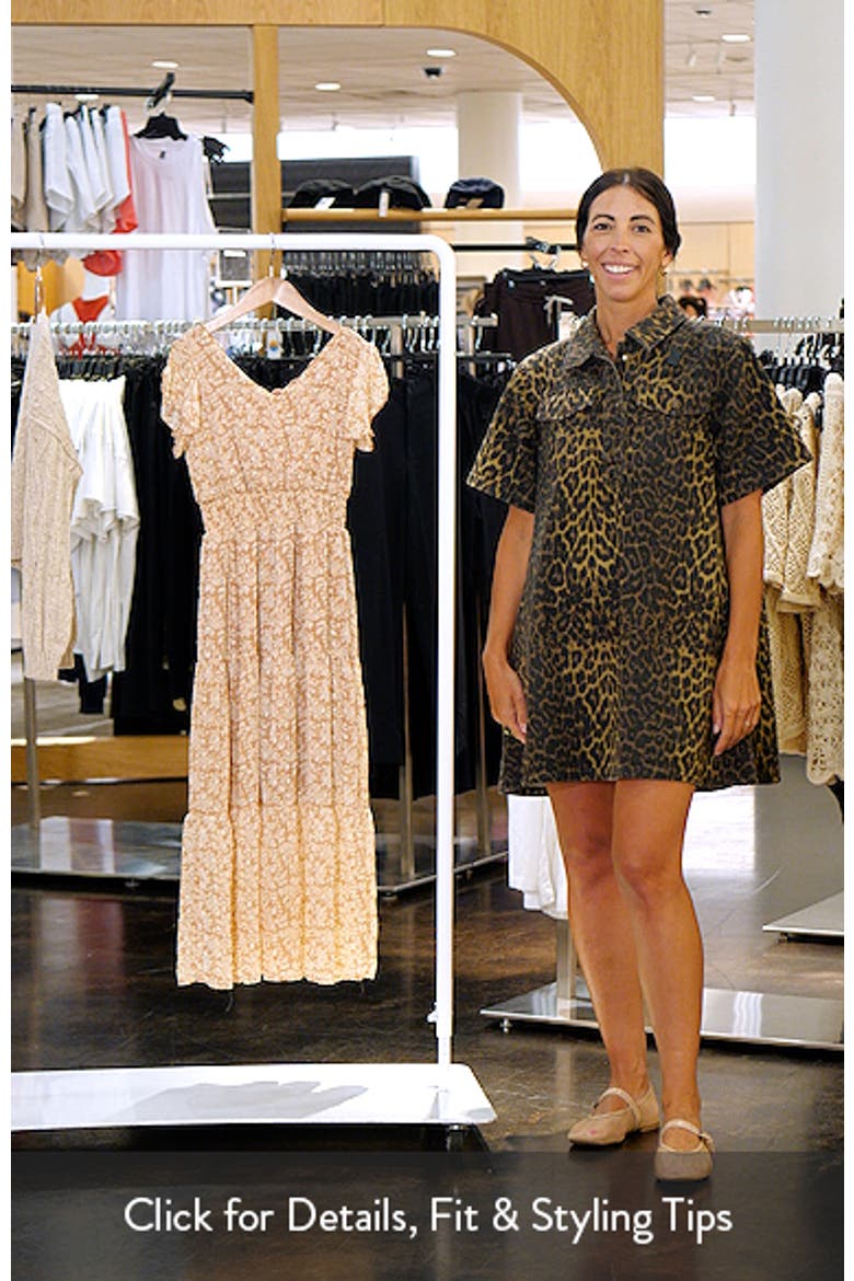 Tiered Floral Midi Dress video