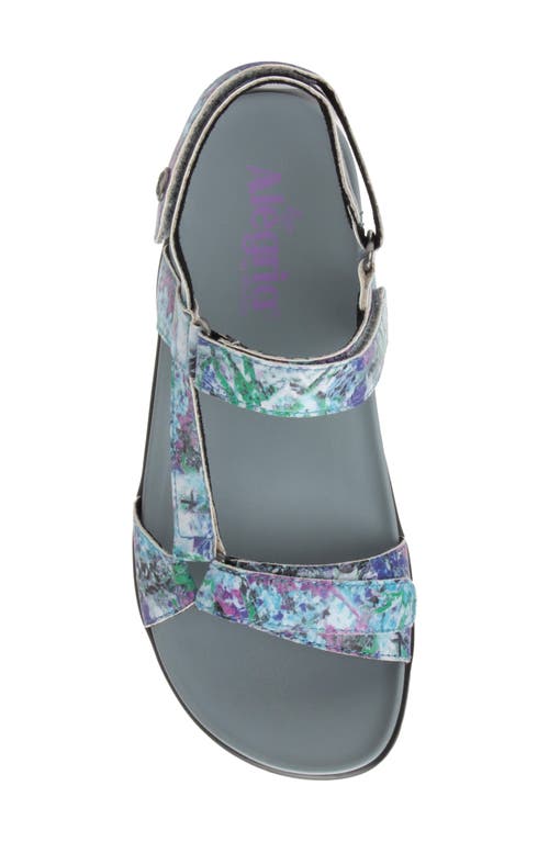 Alegria By Pg Lite Henna Slingback Platform Sandal In Blue
