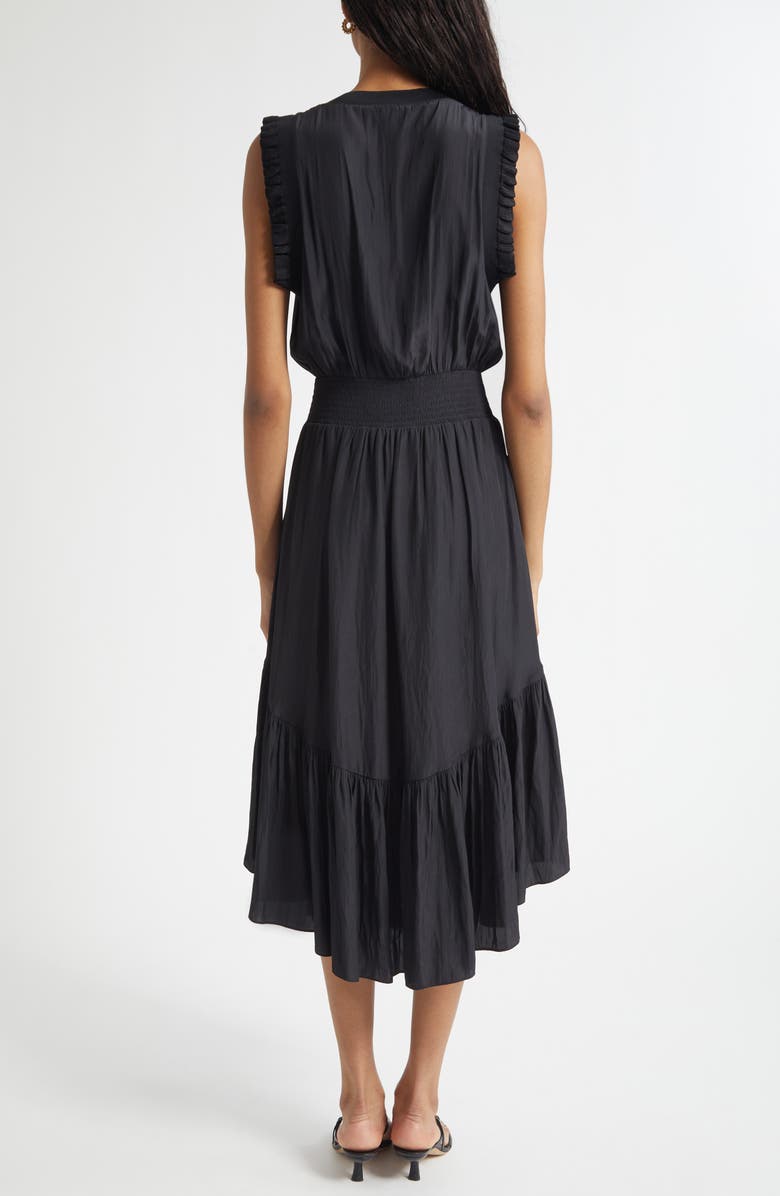 Ramy Brook Coco Sleeveless A-Line Dress, Alternate, color, Black